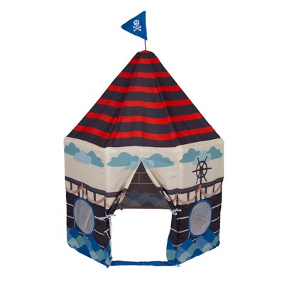 Pacific Play Tents Kids Pirate Play Pavilion With Flag