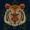 Boy's Design By Humans Tiger Face By LetterQ T-Shirt - 2 of 3