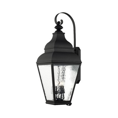 Livex Lighting Exeter 4 - Light Wall Light in  Black