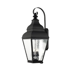 Livex Lighting Exeter 4 - Light Wall Light in  Black - 1 of 4