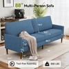 Vipbear Comfy Couches for Living Room 88" Modern Oversized Loveseat Sofa with Soild Wood,Tool-Free Setup Large Couches for Bedroom - 3 of 4