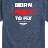 Men's - Top Gun: Maverick - Born To Fly Short Sleeve Graphic T-Shirt - 2 of 4