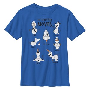 Boy's Frozen 2 Olaf Signature Moves T-Shirt - 1 of 4