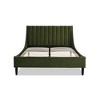 Sandy Wilson Home Aspen Vertical Tufted Headboard Platform Bed Set, Queen - 2 of 4