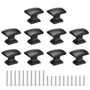 Unique Bargains Cabinet Dresser Drawer Furniture Door Zinc Alloy Pulls - 1 of 4