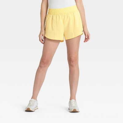 Women's Woven Mid-Rise Run Shorts 3" - All In Motion™