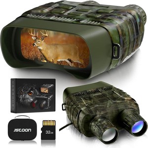 JStoon Night Vision Goggles - Binoculars, Digital IR, 100% Dark, HD 960p, 300m, 984ft - 1 of 4