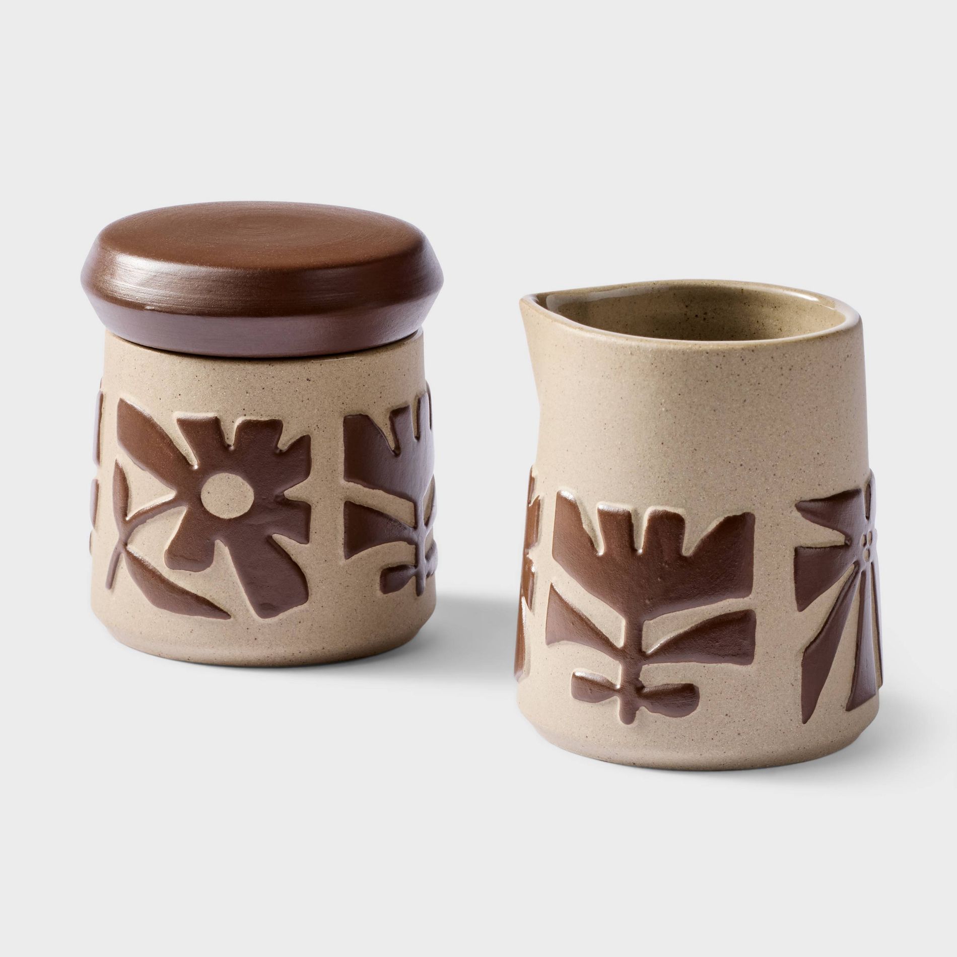 Latino Heritage Month Ceramic Creamer and Sugar Set