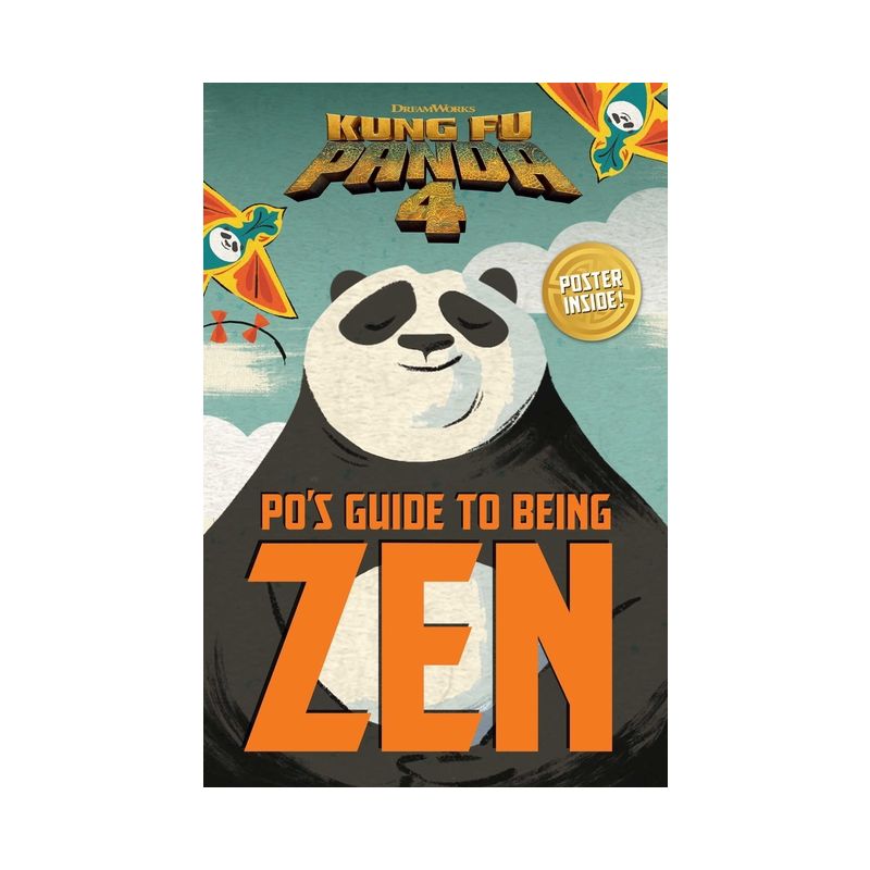 Po's Guide to Being Zen - (Kung Fu Panda 4) (Paperback), 1 of 2