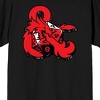 Dungeons & Dragons Symbol & Dice Crew Neck Short Sleeve Men's Black T-shirt - 2 of 3