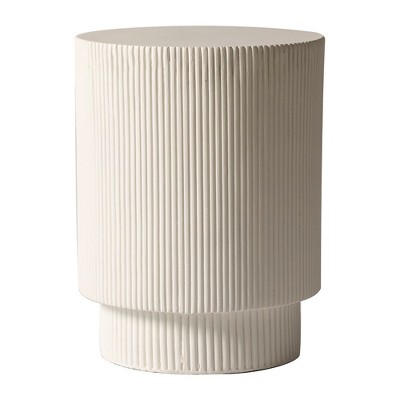 LeisureMod Eden Modern Side End Table for Indoor and Outdoor Living Room Bedroom and Patio