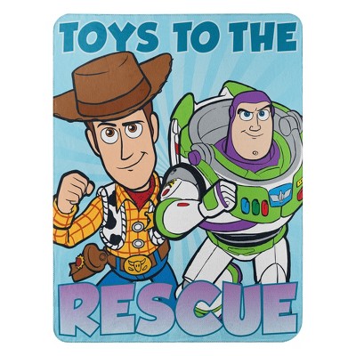 The Northwest Company TOY STORY 3   RESCUE FRIENDS FLEECE THROW 45X60, blue