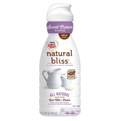 Download Coffee-Mate Natural Bliss Coffee Creamer Sweet Cream - 32 fl oz : Target