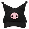 My Melody Kuromi Inspired Black Traditional Adjustable Cosplay Hat - 2 of 4