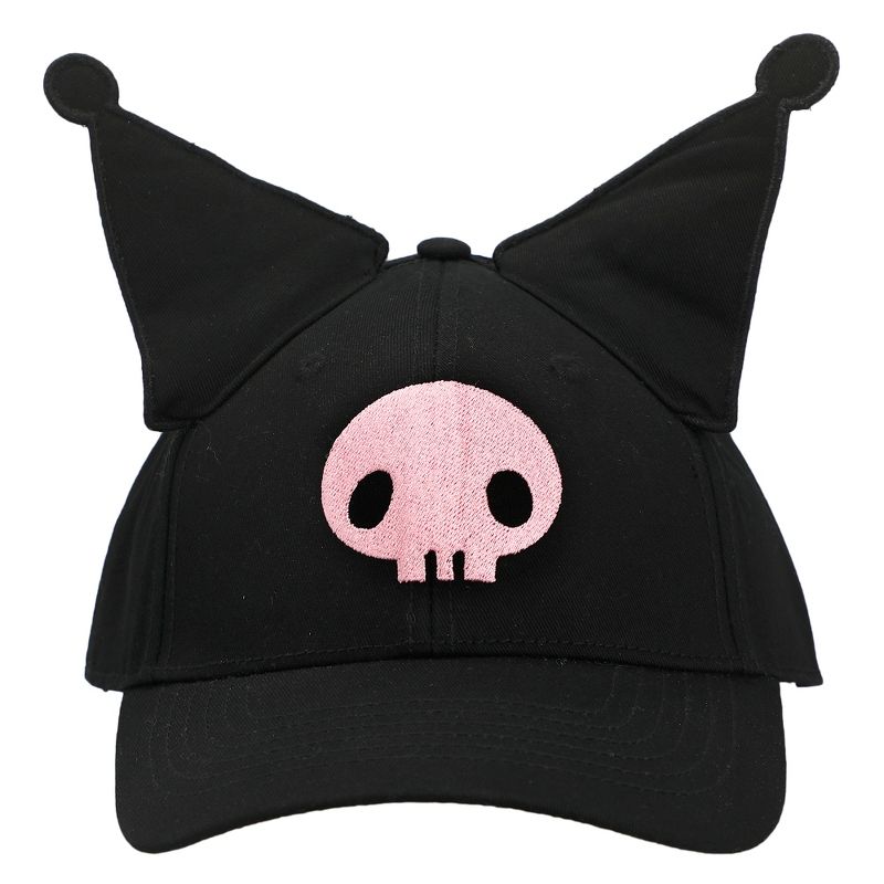 My Melody Kuromi Inspired Black Traditional Adjustable Cosplay Hat, 2 of 7