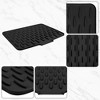 REGALWOVEN Silicone Dish Drying Mat for Kitchen Counter, Easy Clean Waterproof Kitchen Mat, Silicone Mat, Fits Under Dish Rack 1 Pc - 4 of 4