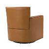 Gabino 29'' Wide Genuine Leather Swivel Chair,Set of 2 | ARTFUL LIVING DESIGN - 4 of 4