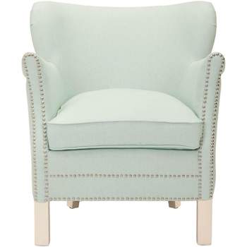 Jenny Arm Chair with Nail Heads  - Safavieh