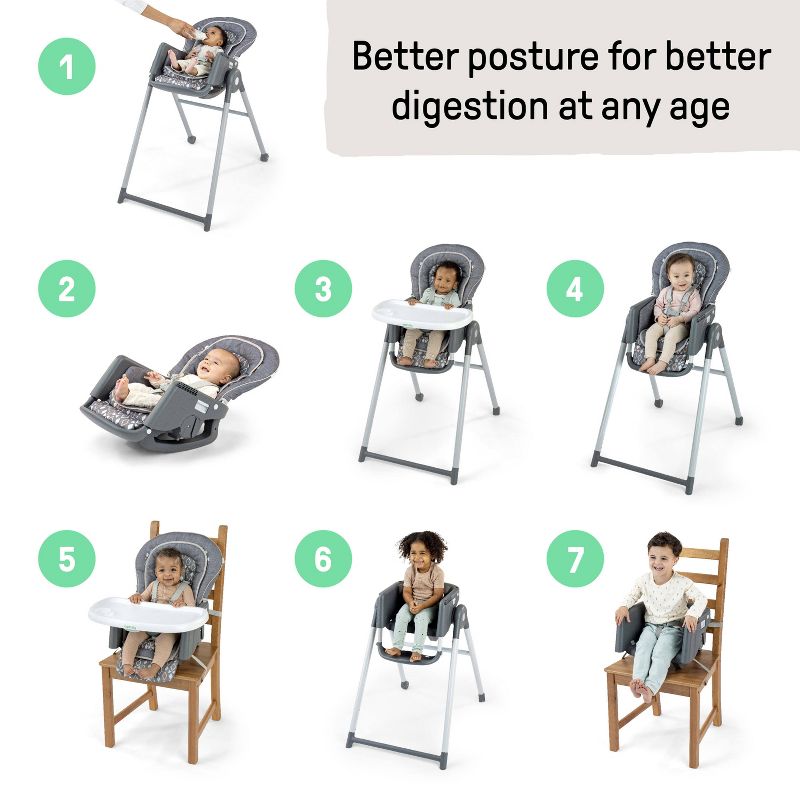  Ingenuity Proper Positioner 7-in-1 High Chair, 3 of 19