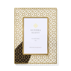 Kendra Scott Filigree Metal Picture Frame 4 x 6 Inches - Gold - 1 of 1