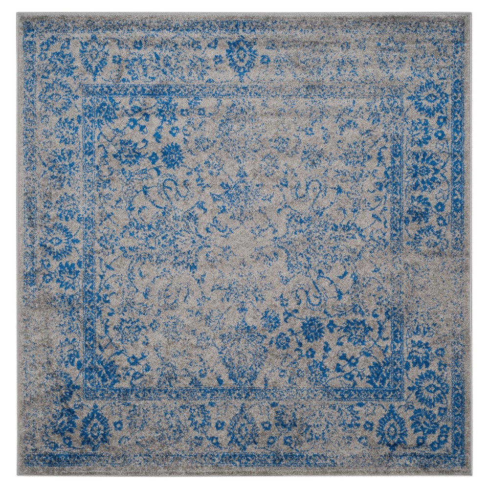 Reid Area Rug - Gray/Blue (10'x10') - Safavieh