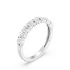 GILDED 1/4 CTTW Lab Grown Diamond Stackable Band Ring in Sterling Silver, Size 7 - 2 of 4