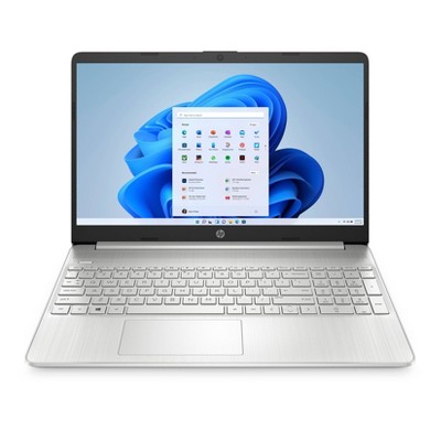 HP 15.6&#34; Touchscreen Laptop with Windows Home in S mode - AMD Ryzen 3 Processor - 4GB RAM Memory - 256GB SSD Storage - Silver (15-ef1041nr)