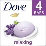 Dove Beauty Relaxing Lavender Beauty Bar Soap - 3.75oz/4ct