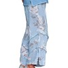 Women's Floral Linen Pants With Ruffle Detailed Leg - Look Mode USA - 2 of 4