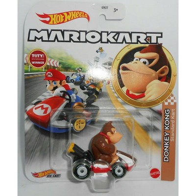 Hot Wheels Mario Kart 1:64 Scale Donkey Kong Collectible Vehicle