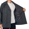 Alpine Swiss Mason Mens Wool Blend Classic Pea Coat Jacket - 4 of 4
