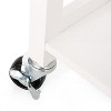 1 Door 1 Storage Drawer Kitchen Island Utility Storage Cart with wheels-Christopher Knight Home - 3 of 4