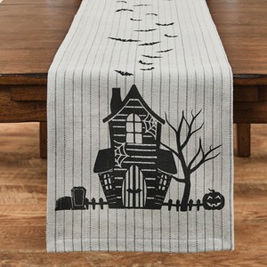 Split P Haunted House Table Runner 15" X 72" - 1 of 3
