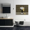 Stupell Industries Deco Style Glam Bathroom Canvas Wall Art - 2 of 4