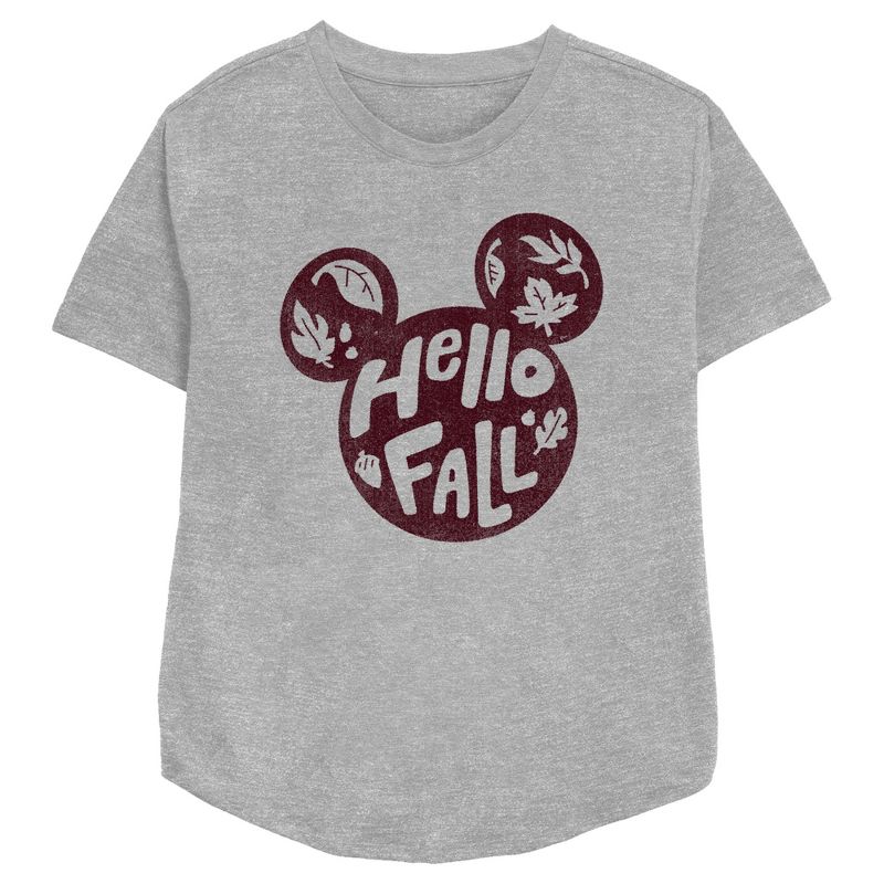 Women's Mickey & Friends Mickey and Friends Hello Fall T-Shirt, 1 of 4