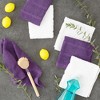 Design Imports Eggplant Basic Chef Terry Dishcloth Set/6 - 3 of 4