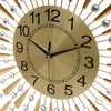YIYIBYUS Large Wall Clocks for Living Room Decor, Modern Gold Silent Wall Clock, 27.6 Inch Retro Crystal Clocks - 4 of 4