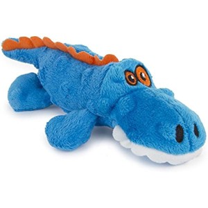 goDog Just For Me Gator Dog Toy, Blue - 1 of 1