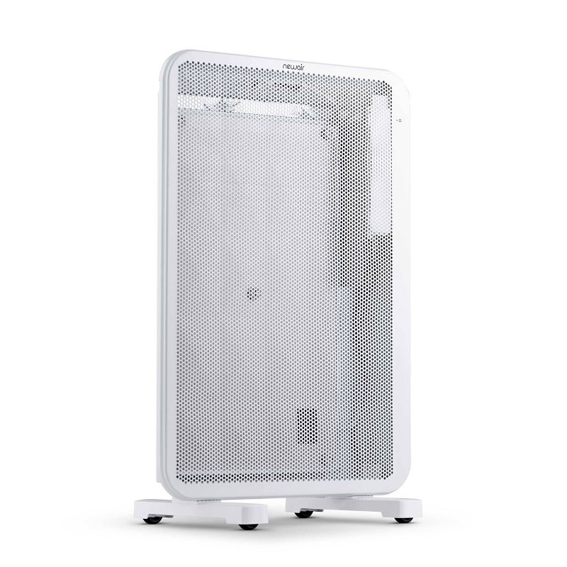 NewAir Diamond Heat 2-in-1 Portable Wall Mounted Mica Panel Heater White, 1 of 8