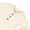 Hope & Henry Boys' Long Sleeve Henley Pullover Sweater with Rib Details, Infant, 12-18 Months - 2 of 4