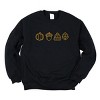 Simply Sage Market Embroidered Fall Icons Sweatshirt - 2 of 4