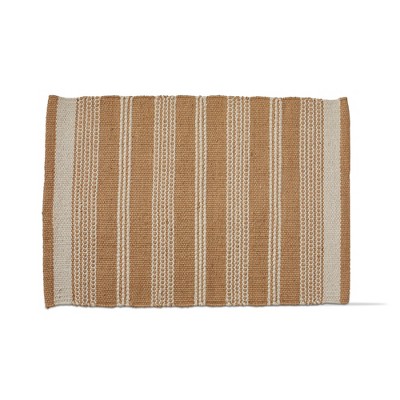 tagltd Avery Stripe Honey Rug Cotton Indoor Rug, 24L x 36W Inches