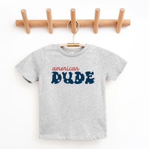 The Juniper Shop American Dude Stars Toddler Short Sleeve Tee - 1 of 2