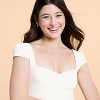 Blogilates Women's Sweetheart Cropped Short Sleeve Shirt - 4 of 4