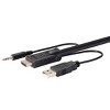 Monoprice HDMI USB 3.5mm Audio Combo Cable - 1.5 Feet, 4K@60Hz, HDR, for KVM Switches - Switch Series - 4 of 4