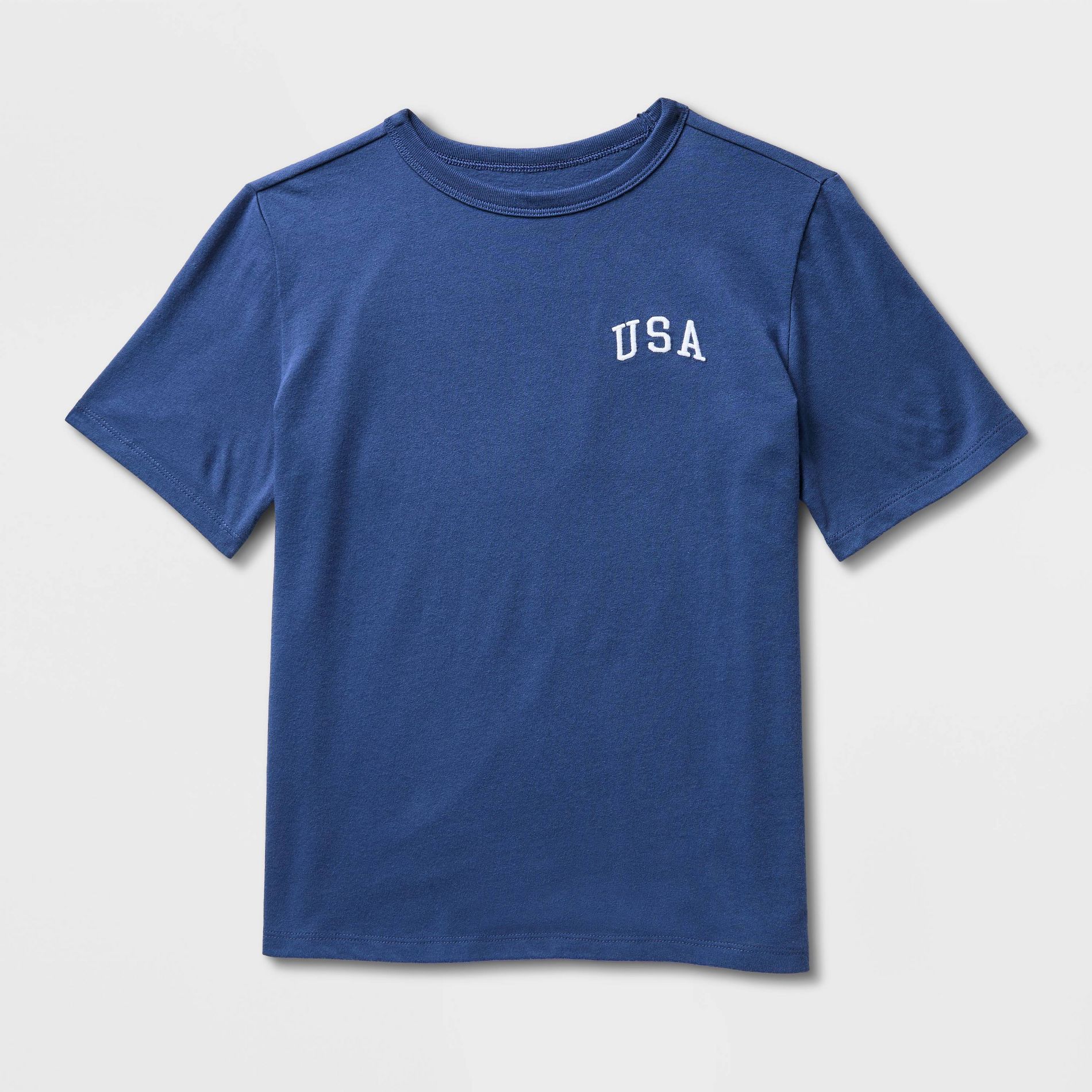 Kids' Short Sleeve 'USA' Graphic T-Shirt - Cat & Jack™ White