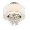 Livex Lighting Carlisle 2 - Light Semi-Flush Mount in  Brushed Nickel - 4 of 4