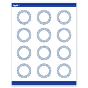 Avery Round Business Cards, Polka Dots Design, 2", 120ct - 1 of 4