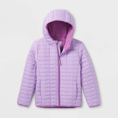 target hot pink puffer jacket