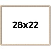 PosterPalooza | Minimalist Silver Picture Frame - UV Acrylic, Backing Board, Hanging Hardware Included - 2 of 4